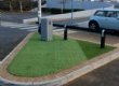 Commercial Car Park using artificial grass